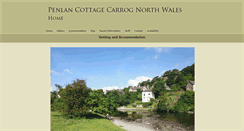 Desktop Screenshot of penlancottage-carrog.co.uk